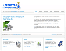 Tablet Screenshot of feenstra.de